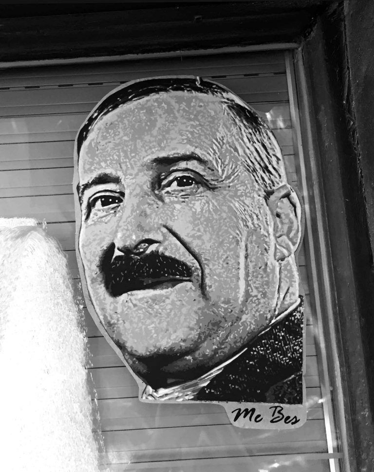 Stefan Zweig · arte urbano de ME BES