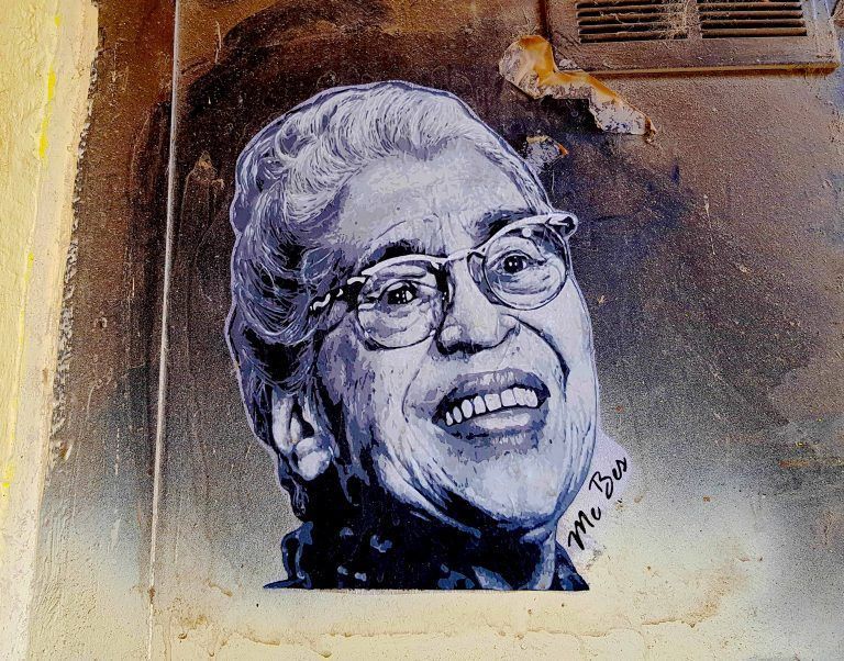 Rosa Parks · arte urbano de ME BES