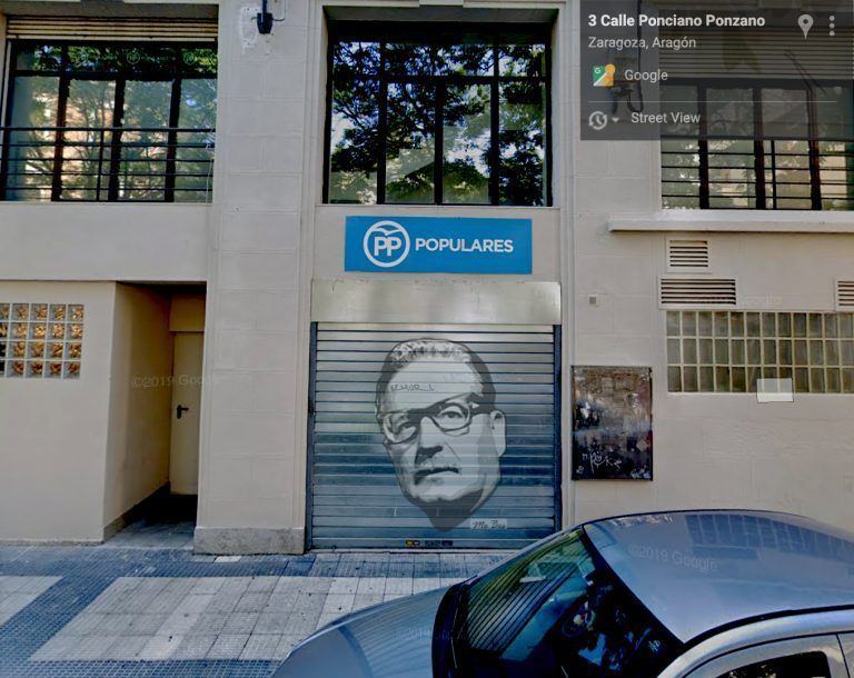 Salvador Allende · arte urbano de ME BES