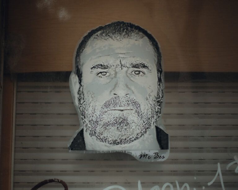 Eric Cantona · arte urbano de ME BES