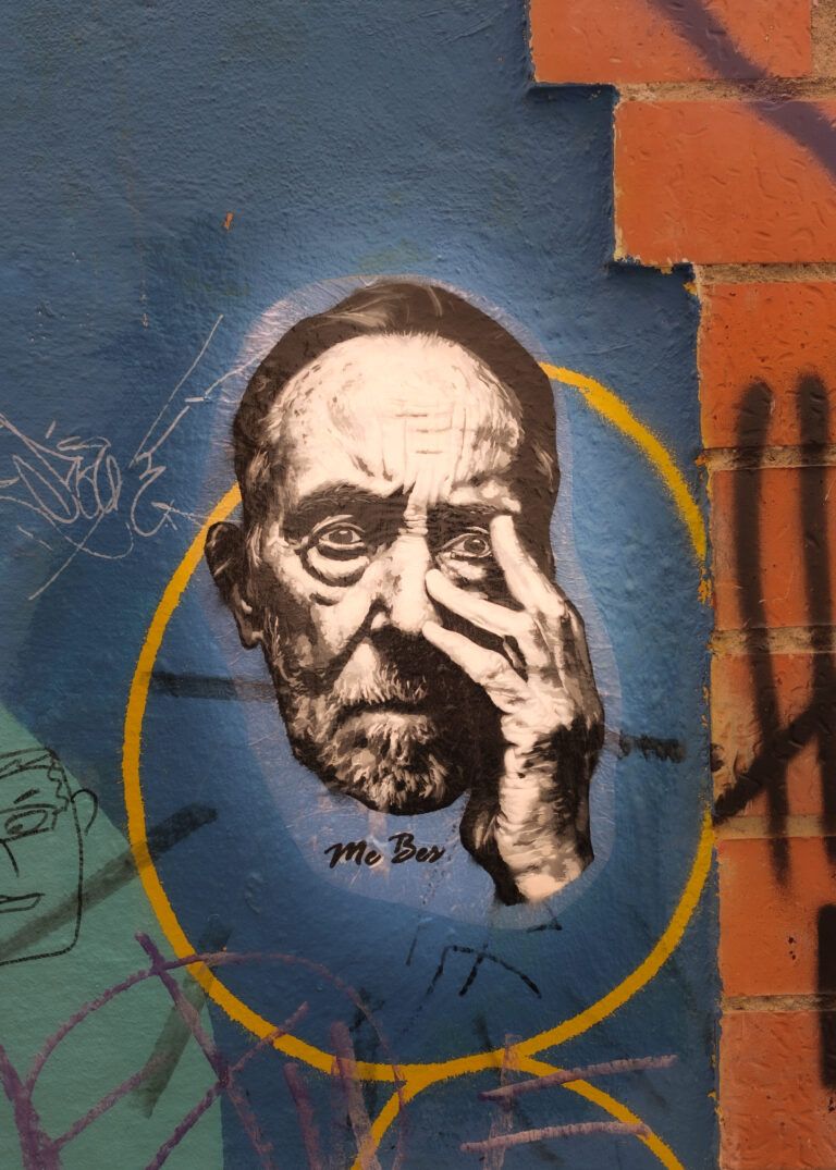 Soledades Habitadas – Obra III · arte urbano de ME BES en Zaragoza