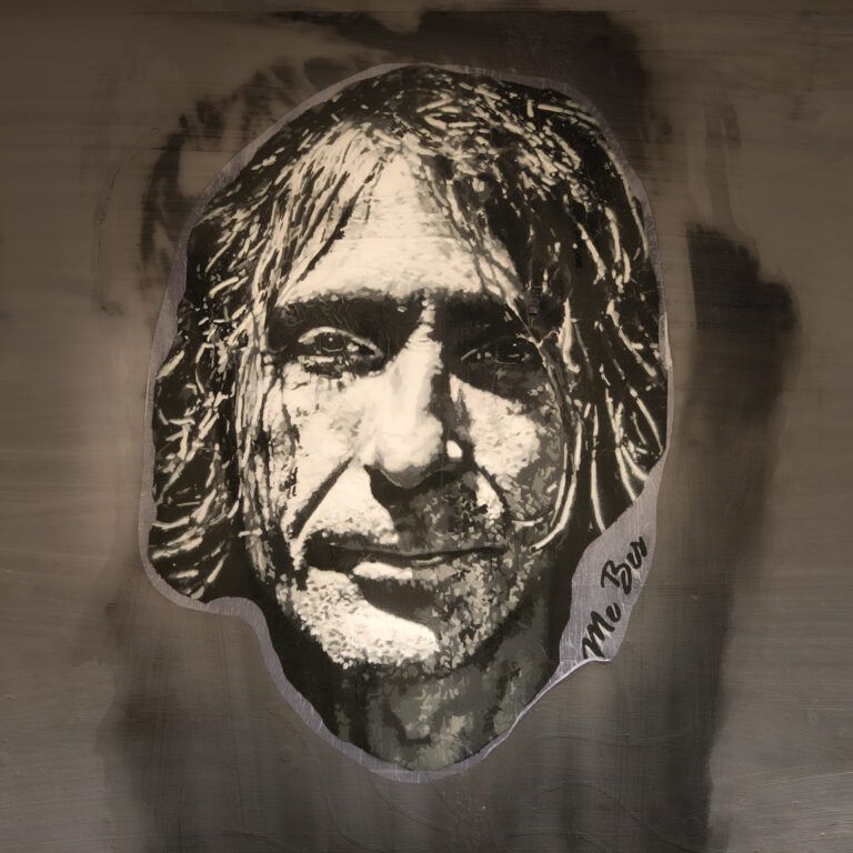 Robe Iniesta · arte urbano de ME BES