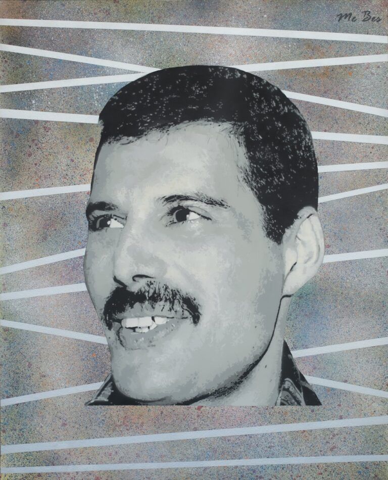 Freddie Mercury · obra de estudio de ME BES