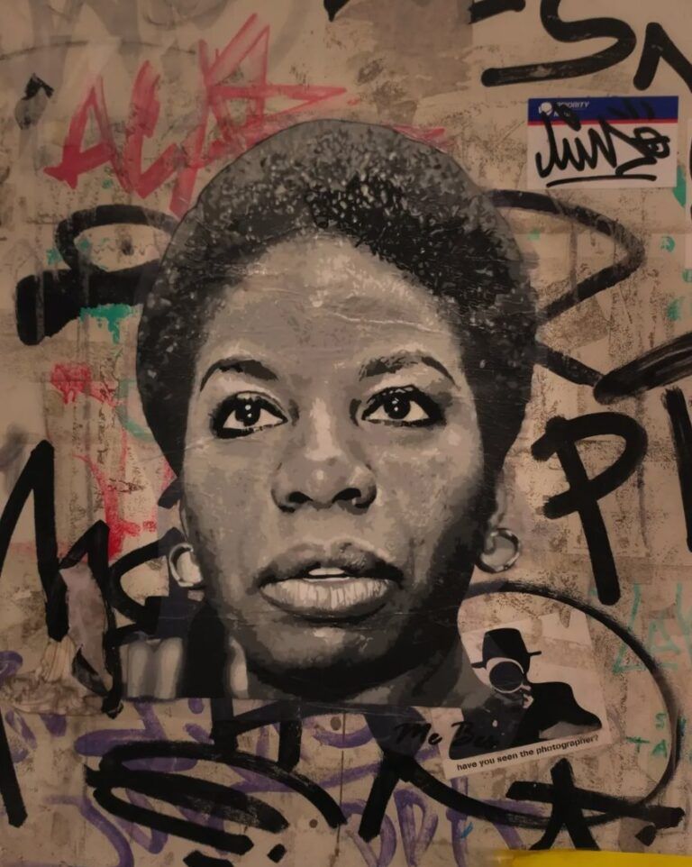 Nina Simone · intervención de ME BES en Zaragoza