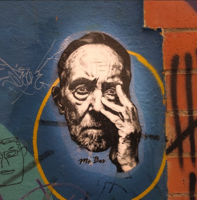 Soledades Habitadas – Obra III · arte urbano de ME BES en Zaragoza
