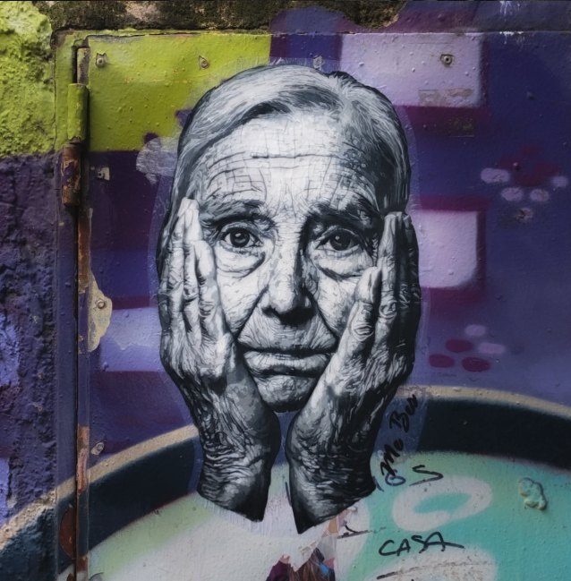 Soledades Habitadas – Obra IV · arte urbano de ME BES en Zaragoza
