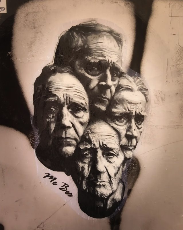 Soledades Habitadas – Obra VIII · arte urbano de ME BES en Zaragoza